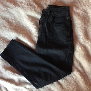 faded black mom jeans